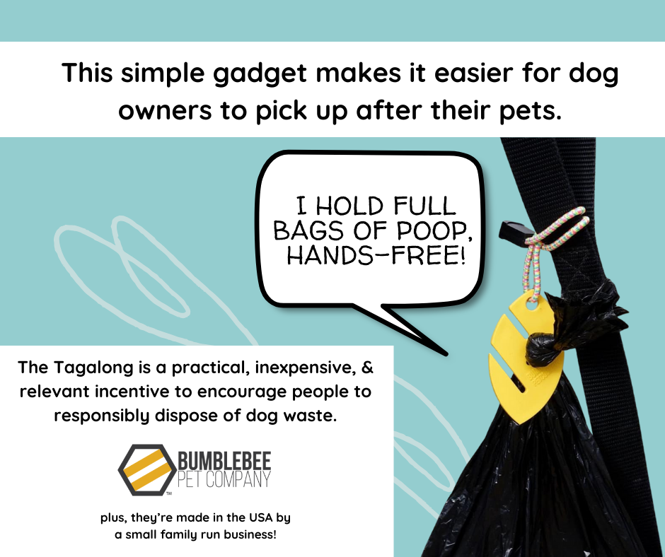 Bulk Order Tagalongs - Hands Free Poop Bag Carry Clip